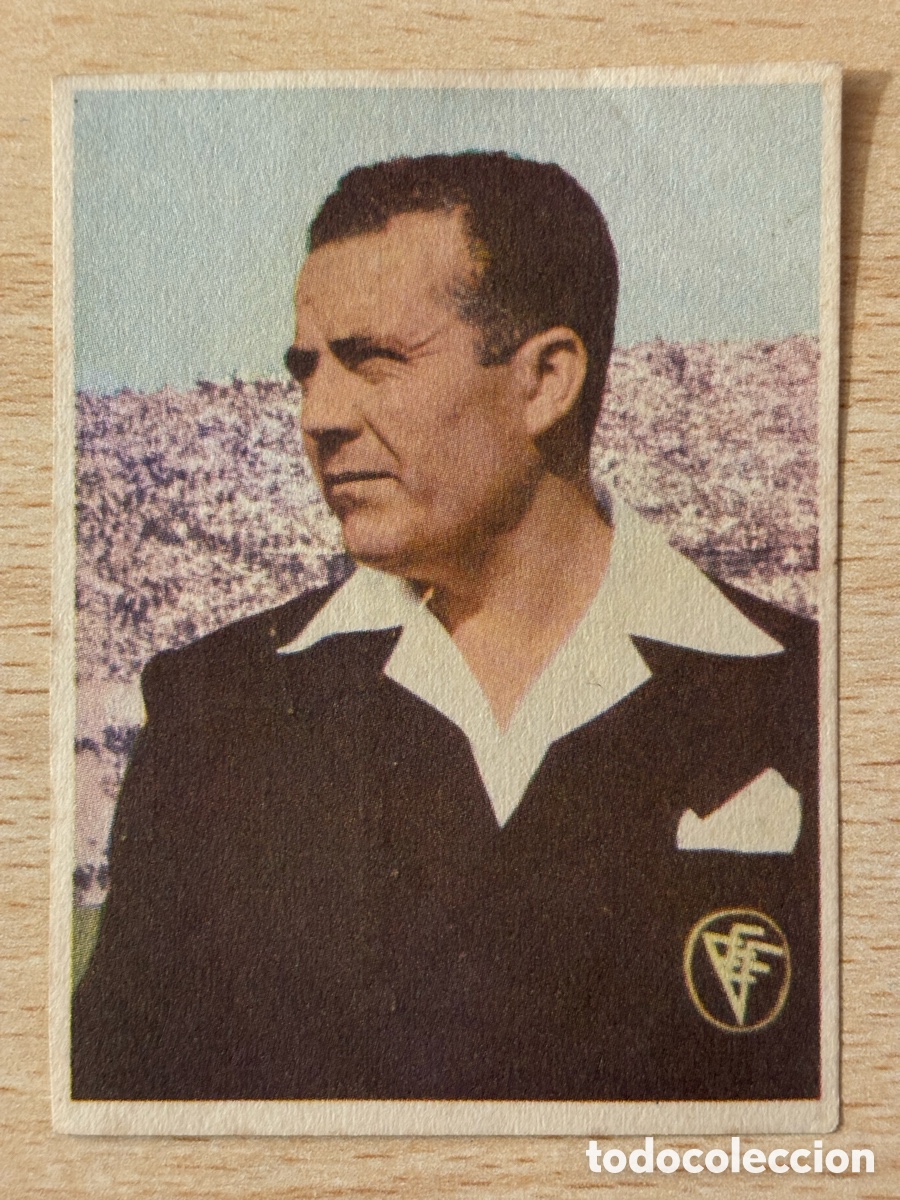 Fu&szlig;ball-Sticker: # 156 Casti&ntilde;eira &Aacute;rbitro Colegiado F&uacute;tbol y ases en acci&oacute;n Ed. Triunfo 1959-60 sin pegar chocolate