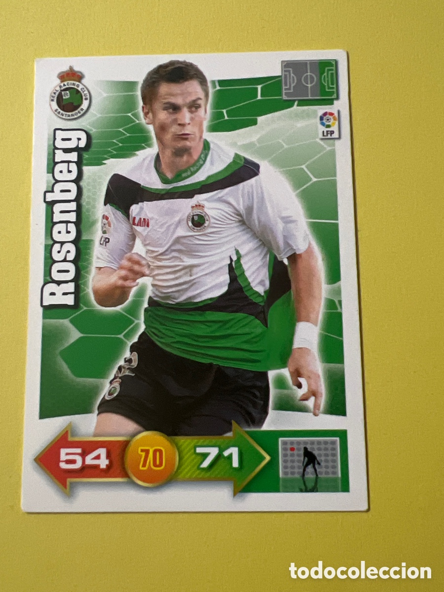 Cromos de f&uacute;tbol: C7139. Adrenalyn Rosenberg 2010/2011 PANINI 10/11
