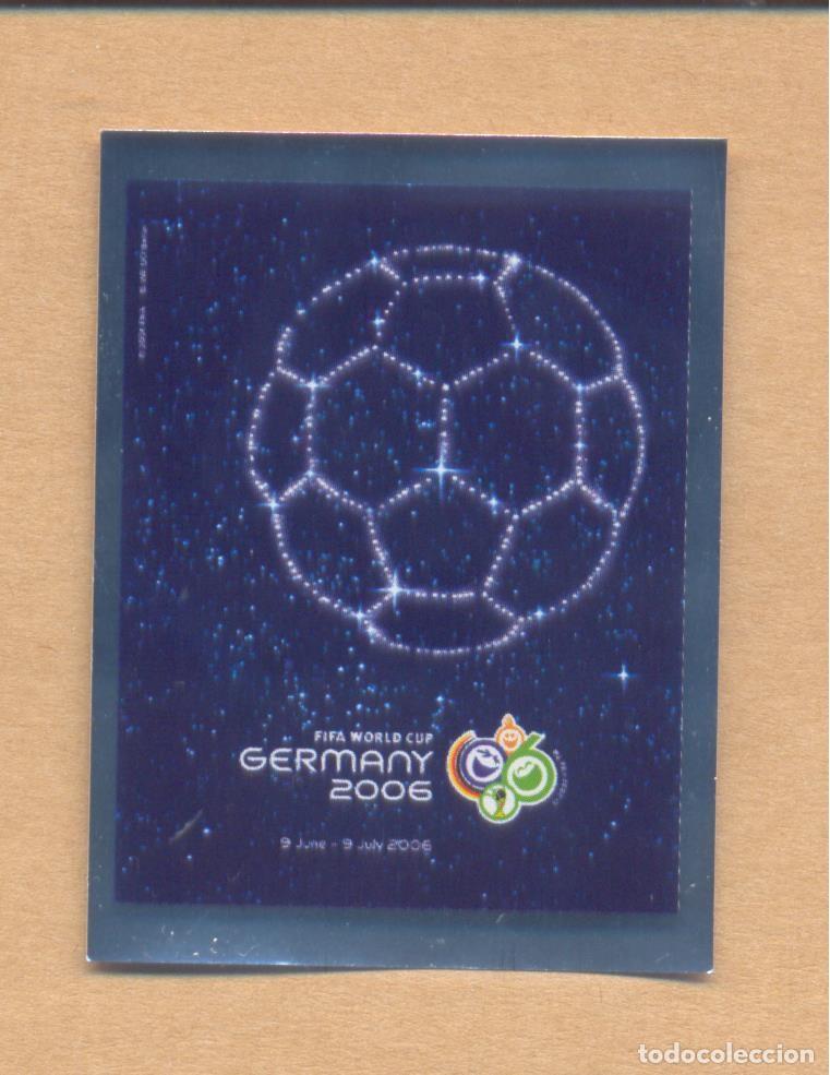 Fu&szlig;ball-Sticker: mundial germany 2006 panini , 4 logo del mundial, nuevo, nunca pegado, ver fotos