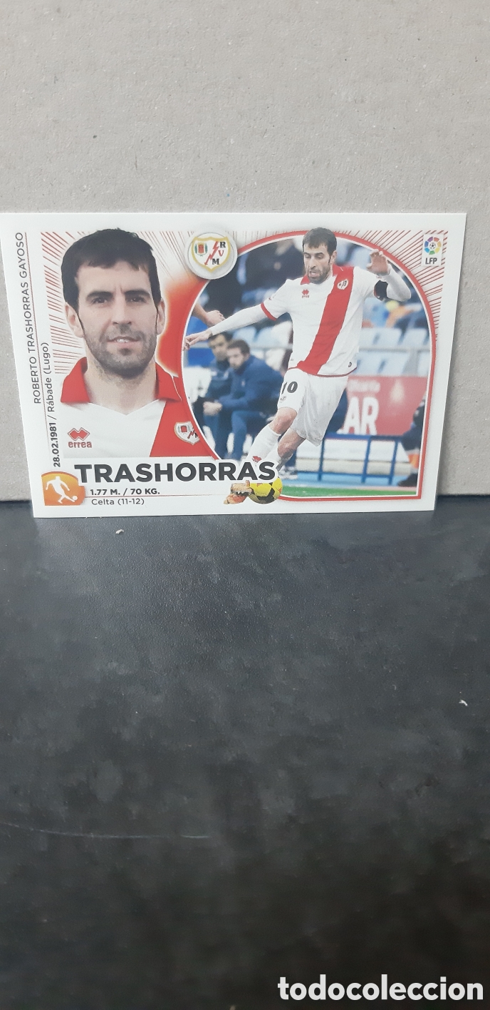 Fu&szlig;ball-Sticker: LIGA ESTE PANINI 2014 2015 RAYO VALLECANO N&ordm;11 TRASHORRAS &rdquo;NUEVO DE SOBRE&rdquo; FUTBOL LIGA 14 15