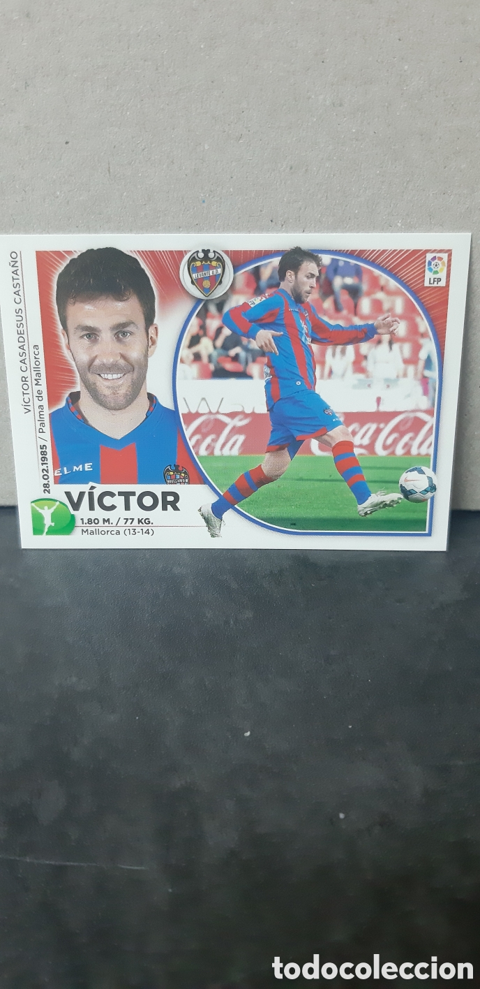 Figurine di Calcio: LIGA ESTE PANINI 2014 2015 LEVANTE N&ordm;17 VICTOR &rdquo;NUEVO DE SOBRE&rdquo; FUTBOL LIGA 14 15