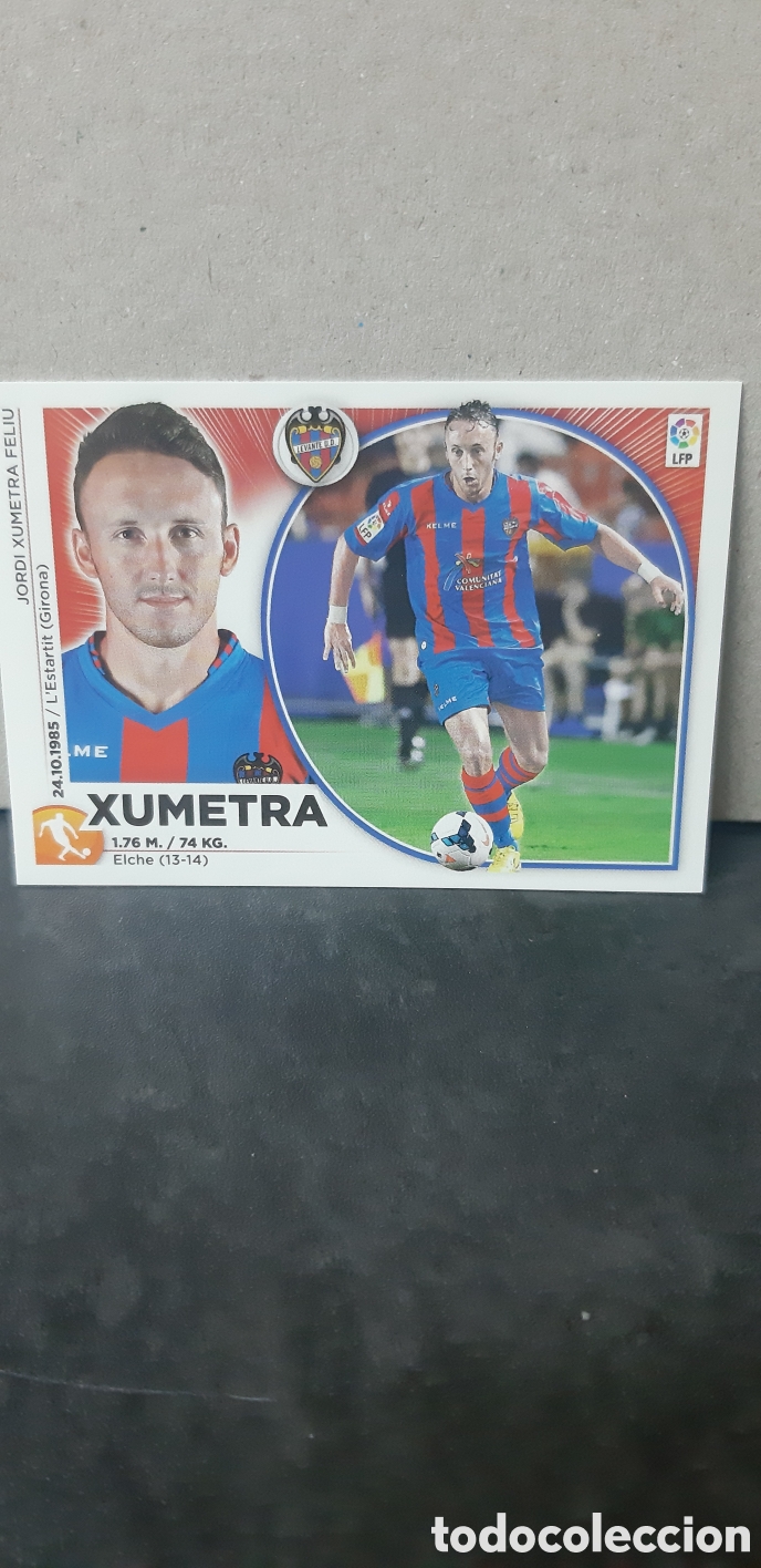 Figurine di Calcio: LIGA ESTE PANINI 2014 2015 LEVANTE N&ordm;14 XUMETRA &rdquo;NUEVO DE SOBRE&rdquo; FUTBOL LIGA 14 15