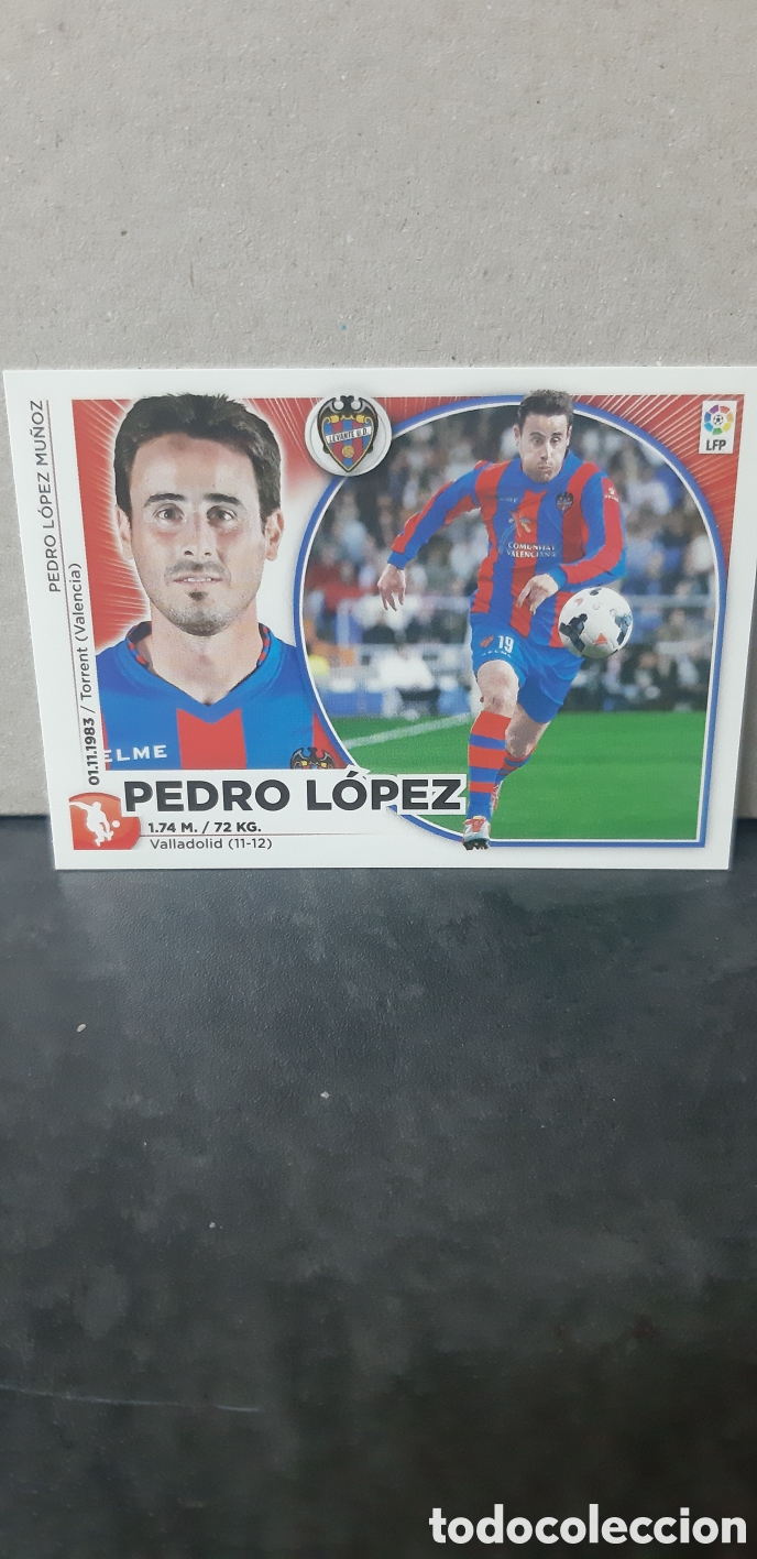 Figurine di Calcio: LIGA ESTE PANINI 2014 2015 LEVANTE N&ordm;3 PEDRO LOPEZ &rdquo;NUEVO DE SOBRE&rdquo; FUTBOL LIGA 14 15