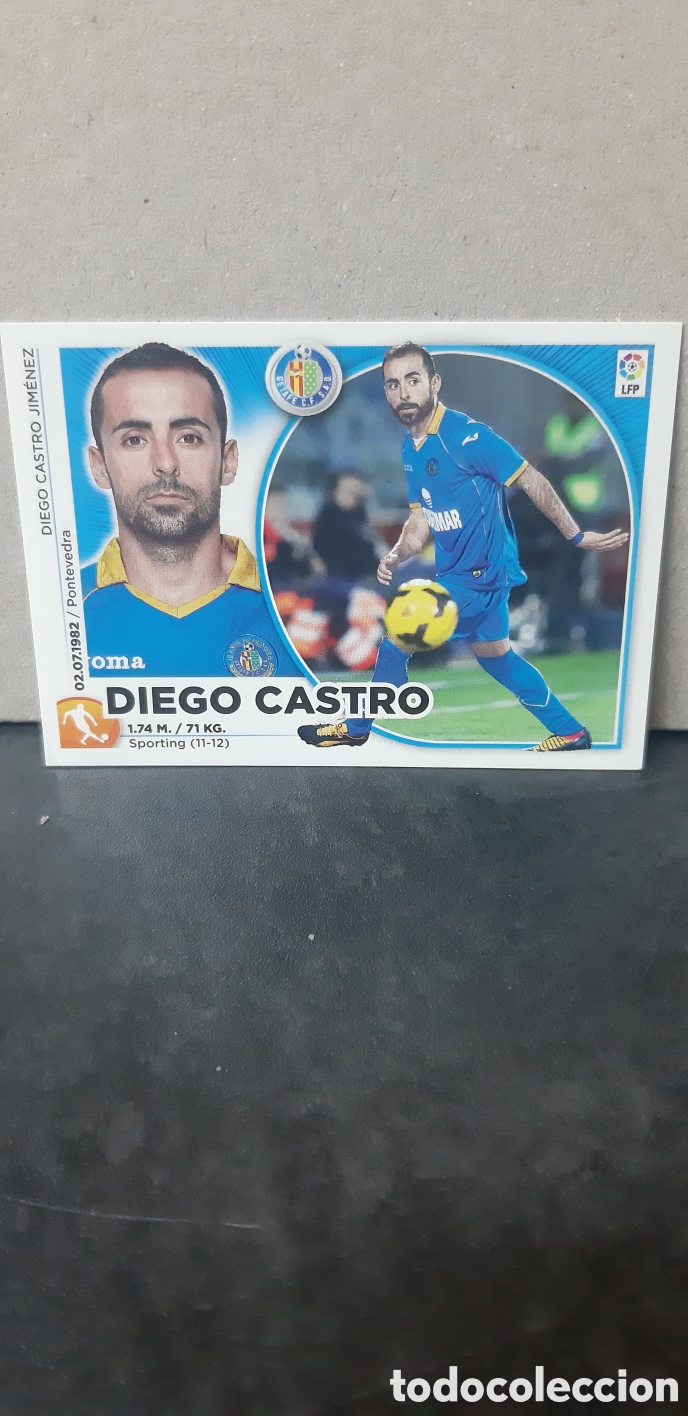 Figurine di Calcio: LIGA ESTE PANINI 2014 2015 GETAFE N&ordm;13 DIEGO CASTRO &rdquo;NUEVO DE SOBRE&rdquo; FUTBOL LIGA 14 15