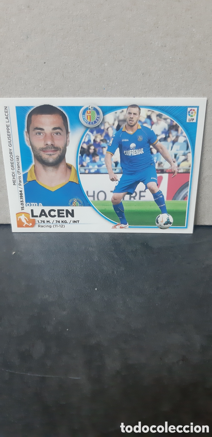 Figurine di Calcio: LIGA ESTE PANINI 2014 2015 GETAFE N&ordm;10 LACEN &rdquo;NUEVO DE SOBRE&rdquo; FUTBOL LIGA 14 15