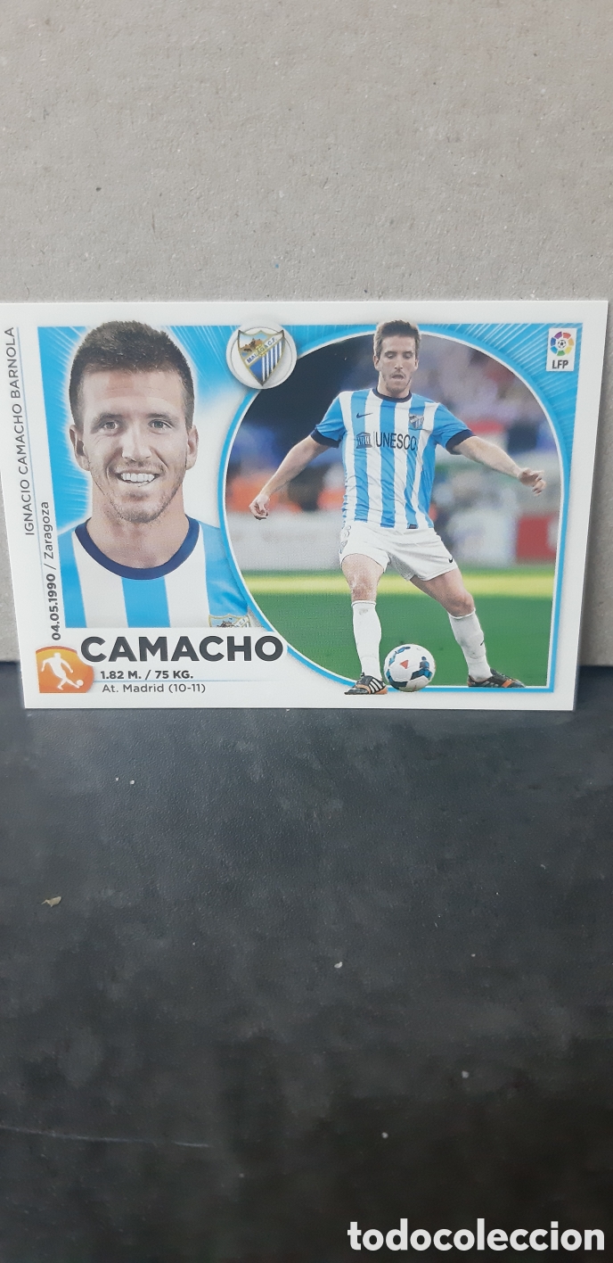 Fu&szlig;ball-Sticker: LIGA ESTE PANINI 2014 2015 MALAGA N&ordm;10 CAMACHO &rdquo;NUEVO DE SOBRE&rdquo; FUTBOL LIGA 14 15