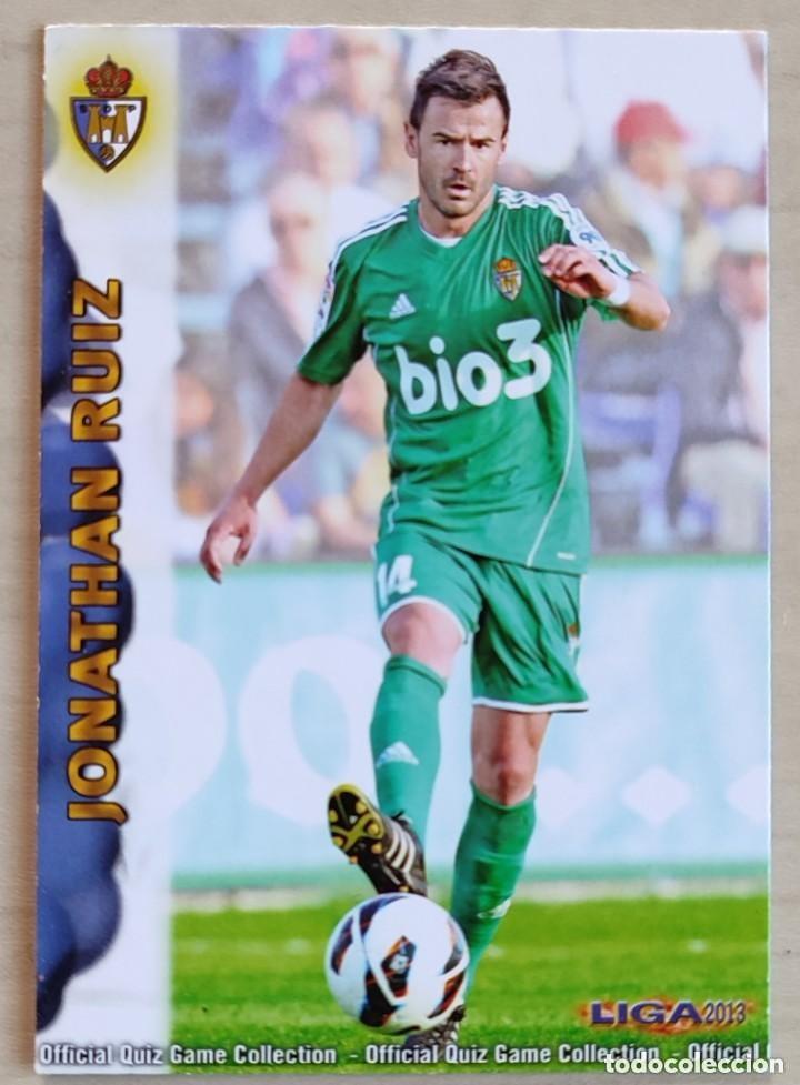 Fu&szlig;ball-Sticker: 1043 JONATHAN RUIZ SD PONFERRADINA FICHAS ALBUM MUNDICROMO 2012 2013 12 13