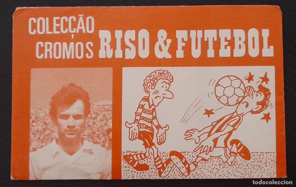 Cromos de f&uacute;tbol: Sobre com cromos Riso e Futebol-Portugal - Foto 1