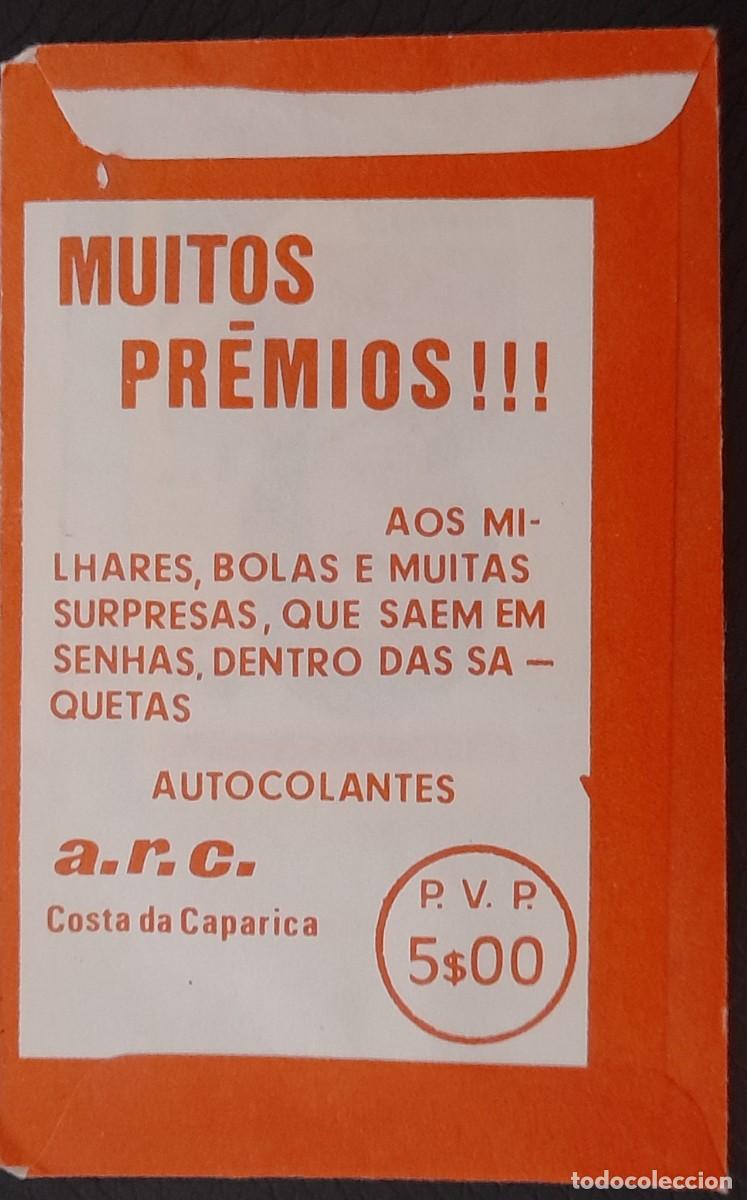 Cromos de f&uacute;tbol: Sobre com cromos Riso e Futebol-Portugal - Foto 2