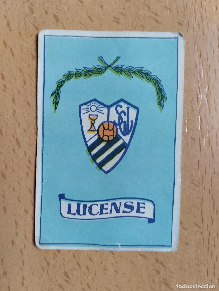 Football Stickers: CROMO FUTBOL ESCUDO LUCENSE. 1949- 1950 BRUGUERA