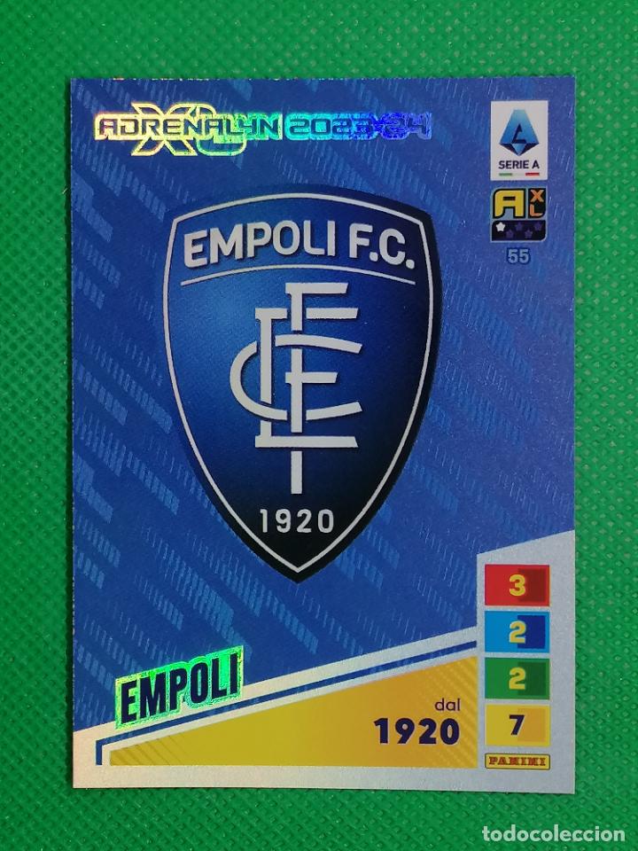 Cromos de F&uacute;tbol: 55 ESCUDO EMPOLI CALCIATORI ADRENALYN XL 2023 2024 23 24