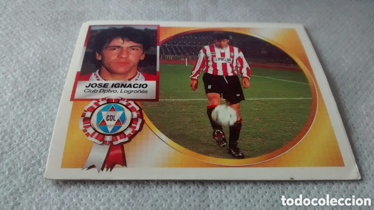 Cromos de f&uacute;tbol: 94 95 1994 1995 ESTE JOSE IGNACIO, LOGRO&Ntilde;ES - Foto 1