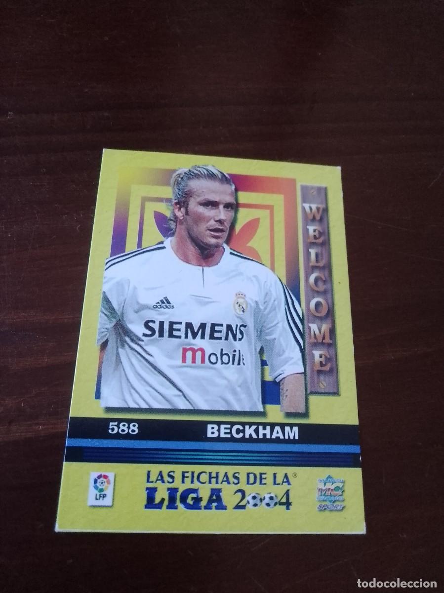 Cromos de f&uacute;tbol: Beckham David liga 2004 n588 - Foto 2