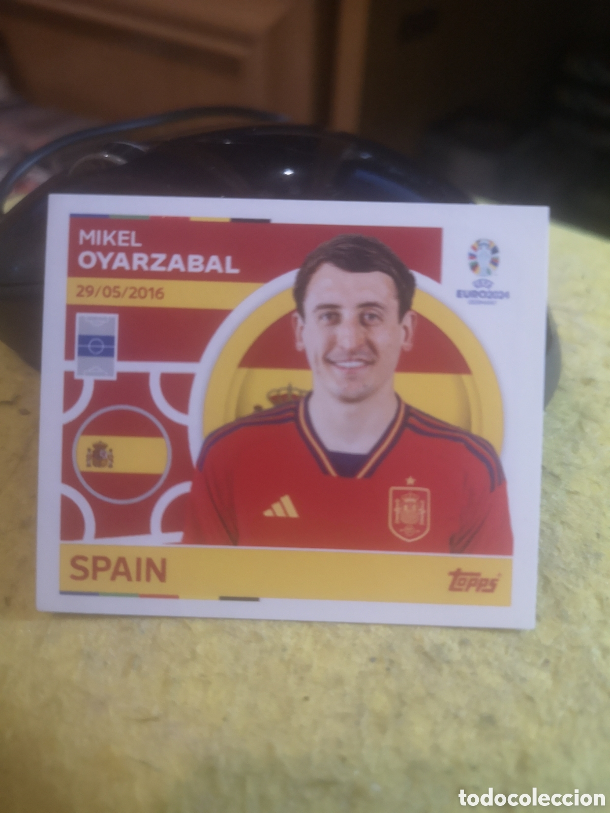 Cromos de Futebol: STICKER TOPPS UEFA EURO 2024 OYARZABAL - ESP 16