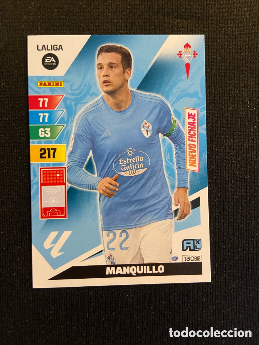 Cromos de f&uacute;tbol: MANQUILLO 130 BIS (CELTA) - Foto 1