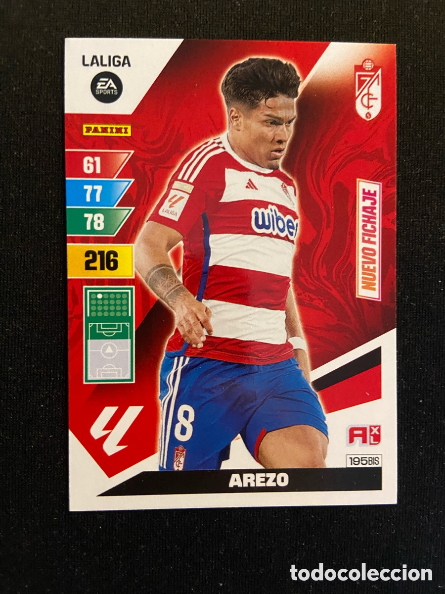 Cromos de f&uacute;tbol: AREZO 195 BIS (GRANADA) - Foto 1