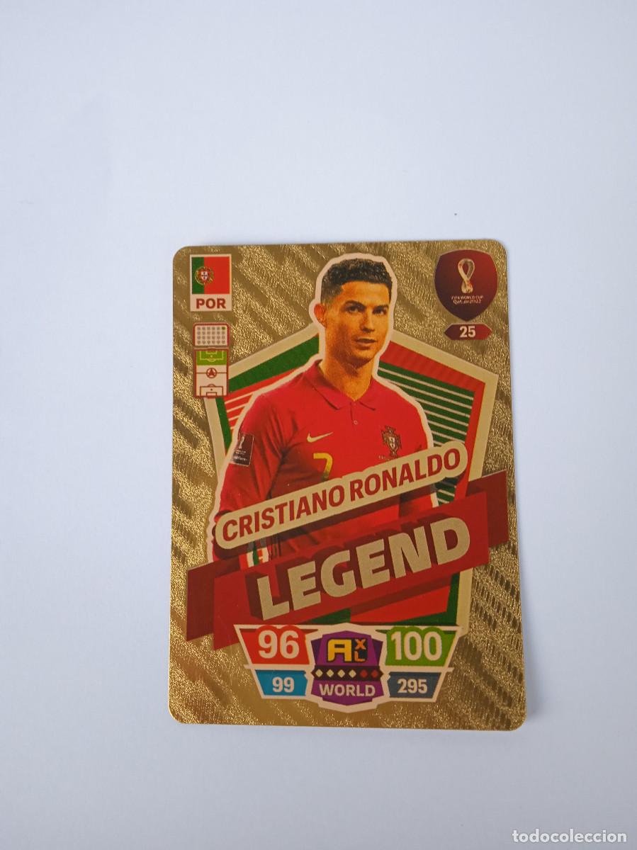 Cromos de F&uacute;tbol: TARJETAS ESTRELLAS DEL F&Uacute;TBOL MUNDIAL - 2023 Nr.25 - CRISTIANO RONALDO