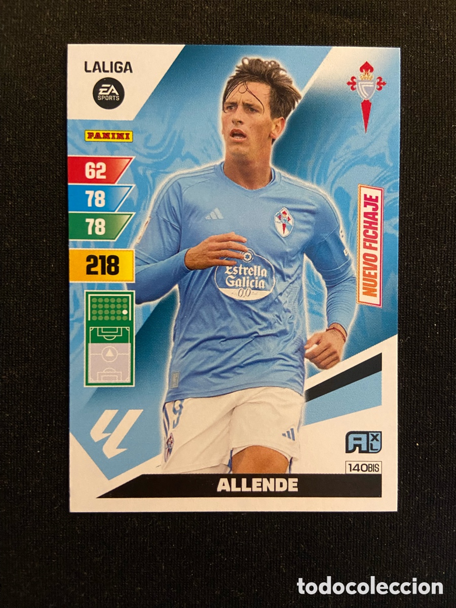 Cromos de f&uacute;tbol: ALLENDE 140 BIS (CELTA) - Foto 1