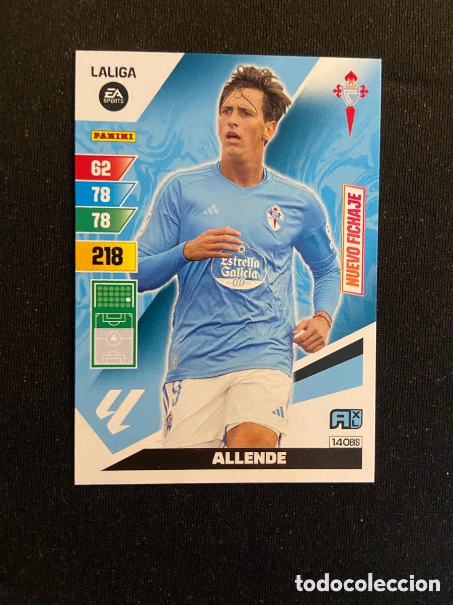 Cromos de f&uacute;tbol: ALLENDE 140 BIS (CELTA) - Foto 1