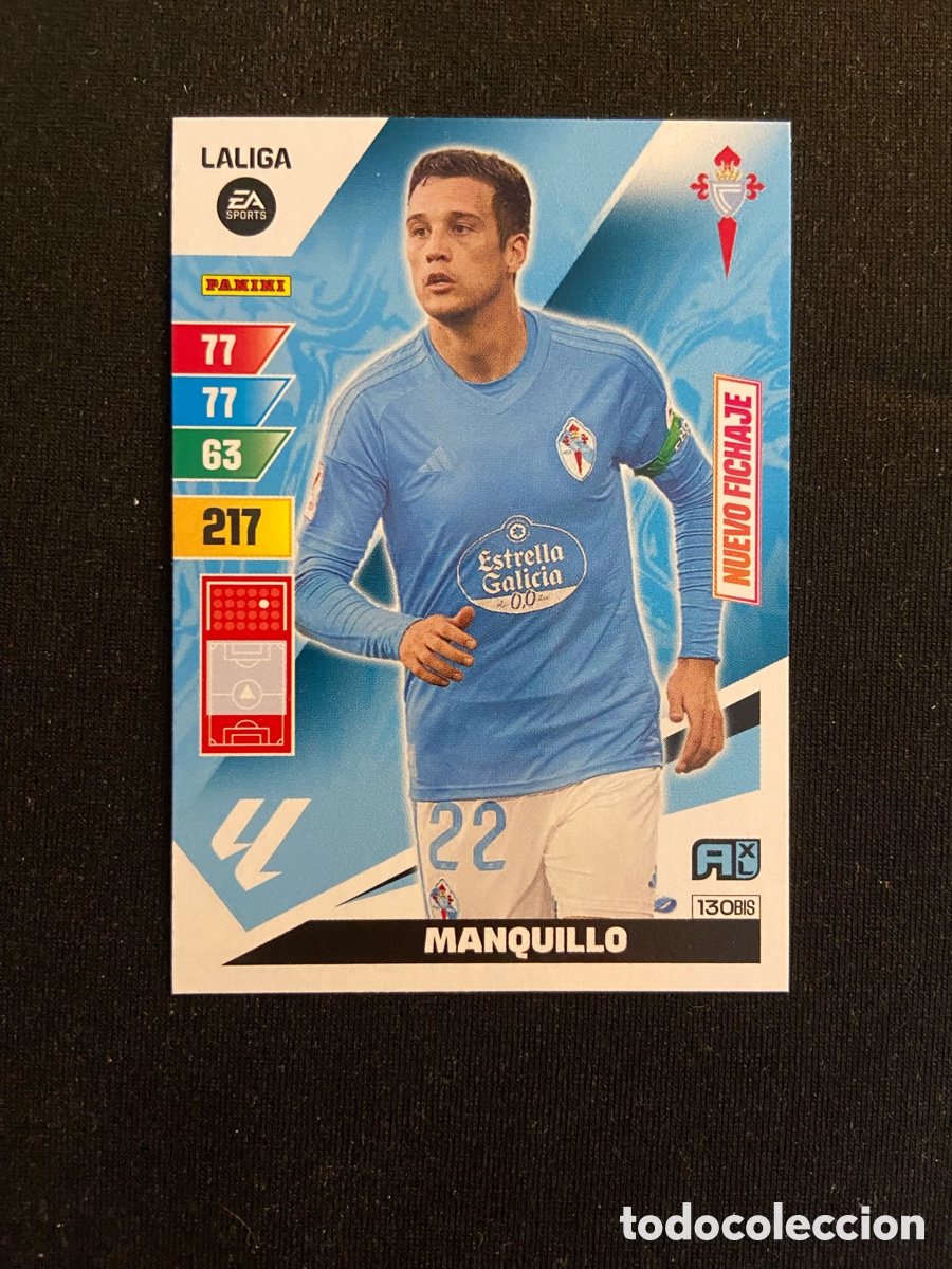 Cromos de f&uacute;tbol: MANQUILLO 130 BIS (CELTA) - Foto 1