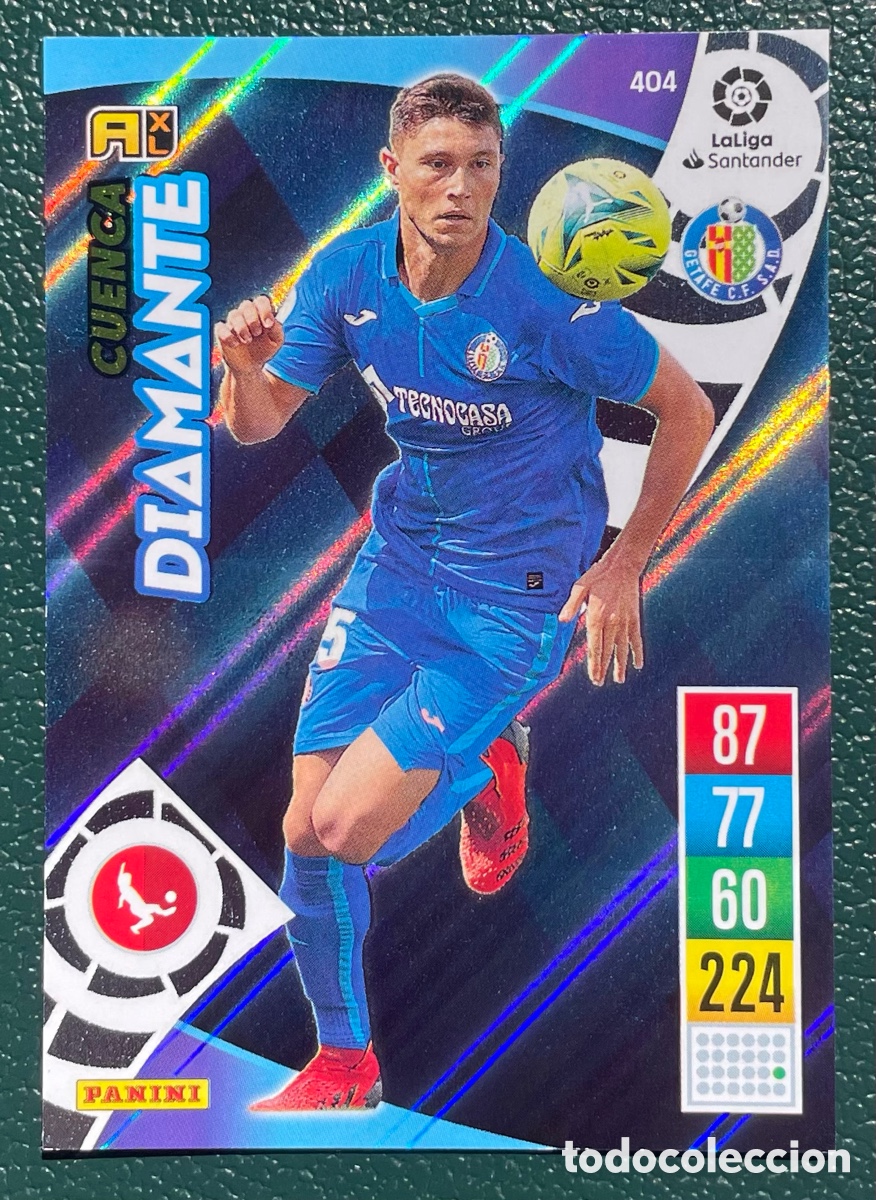 Fu&szlig;ball-Sticker: 404 CUENCA GETAFE CF DIAMANTE FICHAS ALBUM ADRENALYN XL 2021 2022 21 22