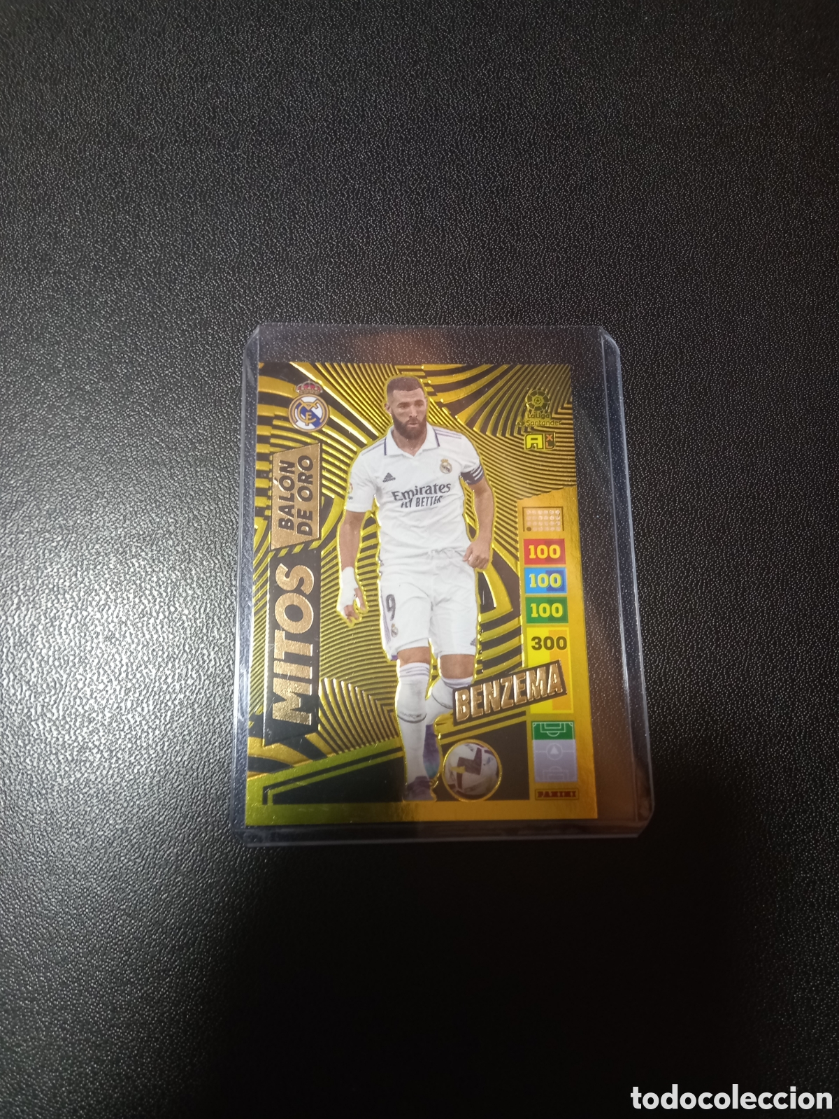 Cromos de f&uacute;tbol: Benzema mitos - Foto 1
