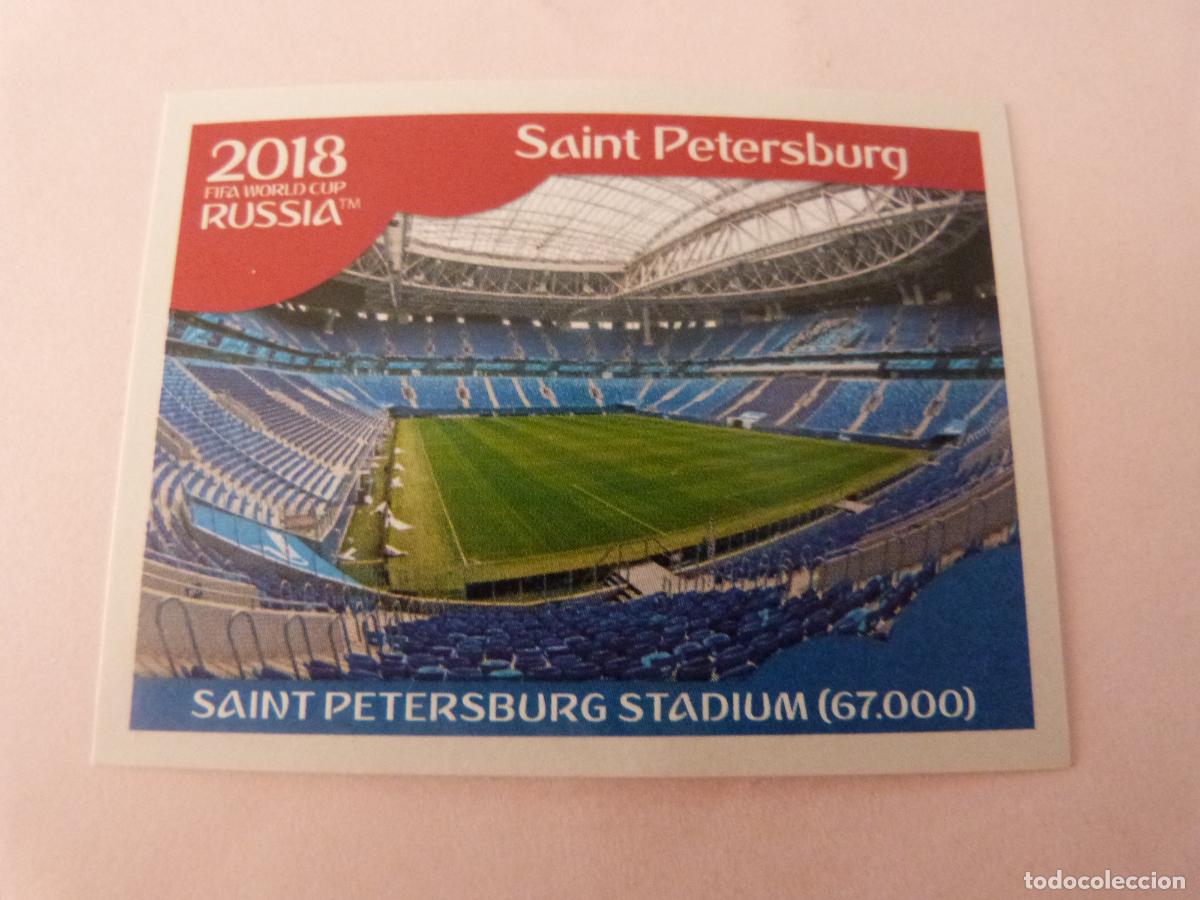 Cartes &agrave; collectionner de Football: CROMO FUTBOL ESTADIO DE SAN PETESBURGO SIN PEGAR N&ordm; 15 MUNDIAL RUSIA 2018 DE PANINI