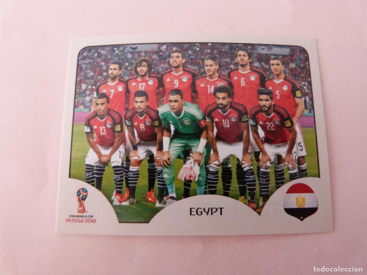 Cromos de F&uacute;tbol: CROMO FUTBOL SELECCION DE EGIPTO SIN PEGAR N&ordm; 73 MUNDIAL RUSIA 2018 DE PANINI