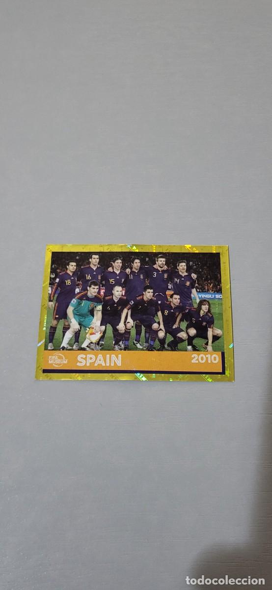 Cromos de F&uacute;tbol: Panini World Cup Qatar 2022. FWC-28- Spain 2010. Nunca pegado.