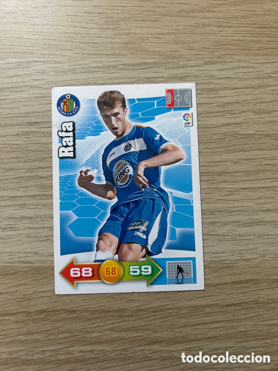 Cromos de f&uacute;tbol: ADRENALYN 2010 2011 10 11 RAFA GETAFE - Foto 1