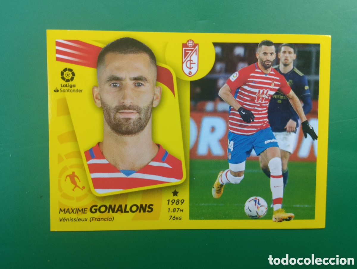 Cromos de f&uacute;tbol: ❇️ CROMO STICKER GONALONS GRANADA 13 2021 2022 21 22 ESTE PANINI SIN PEGAR ❇️