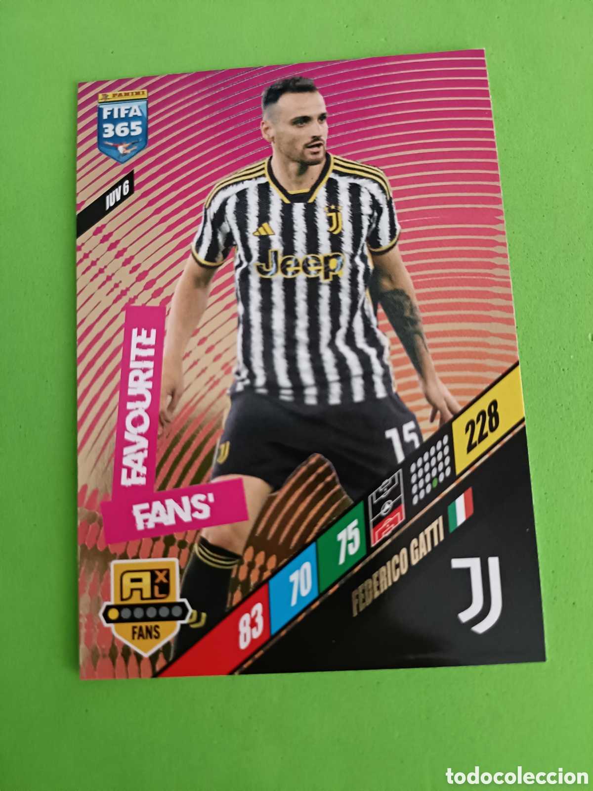 Figurine di Calcio: PANINI Adrenalyn XL FIFA 365 2023 2024 23 24 - Fans favourite JUV 6 Gatti