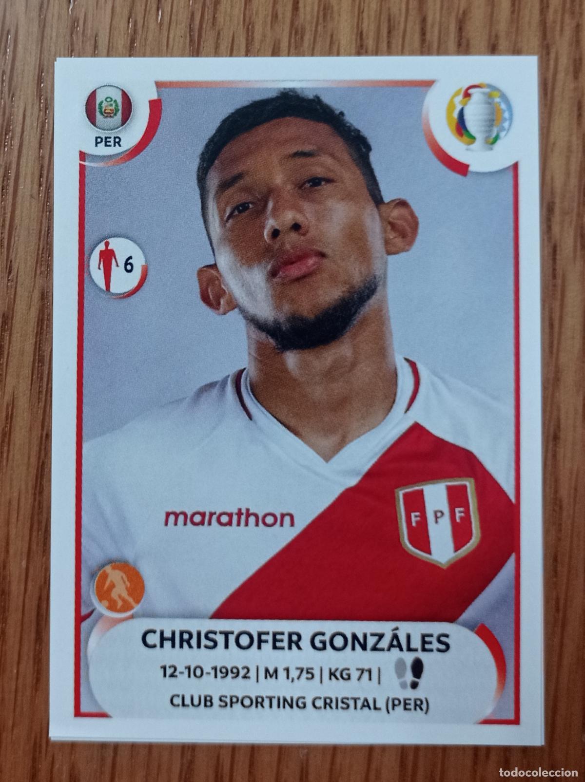 Figurine di Calcio: N&deg; 17 CHRISTOFER GONZ&Aacute;LES PERU COPA AMERICA 2021 ADN