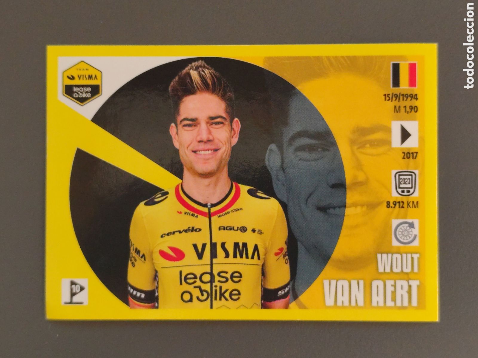 Cromos de f&uacute;tbol: Panini Tour De France 2024 Wout Van Aert # 282 Visma