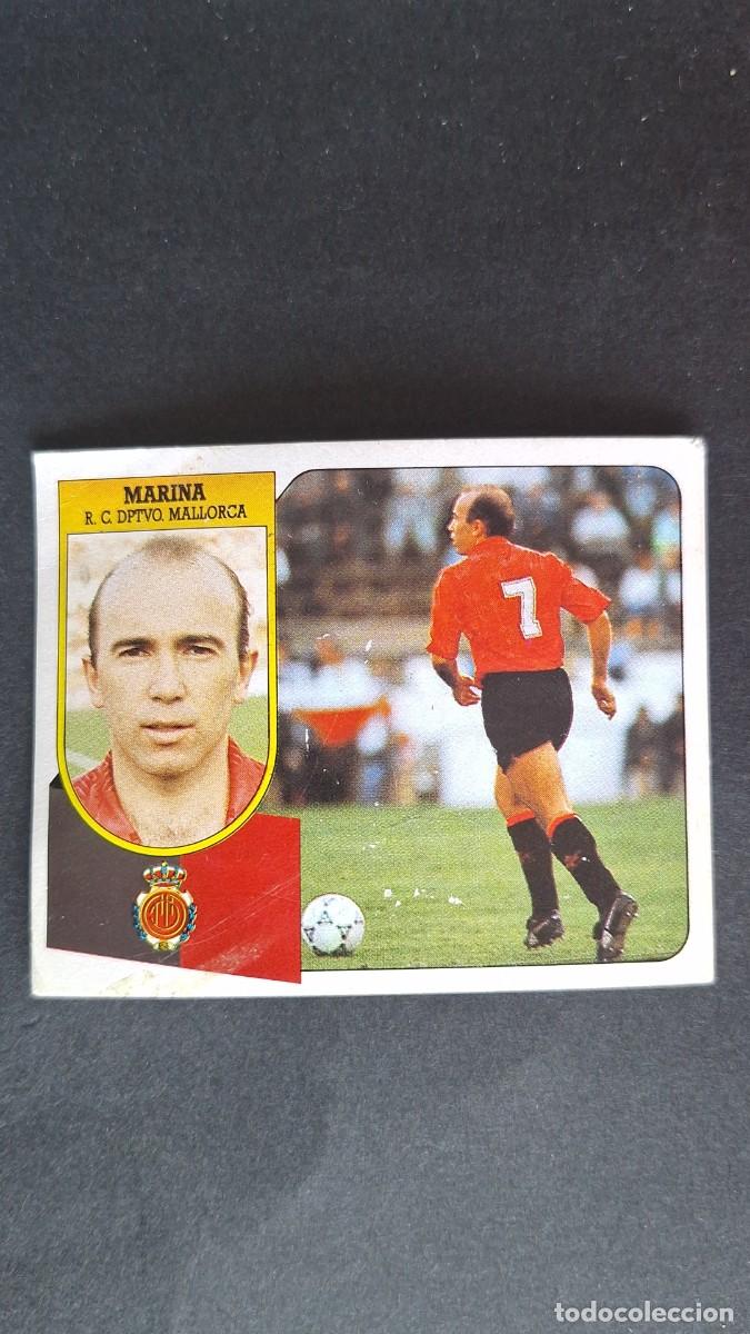 Fu&szlig;ball-Sticker: MARINA R. C. D. MALLORCA LIGA ESTE 1991/92 91 92 DESPEGADO