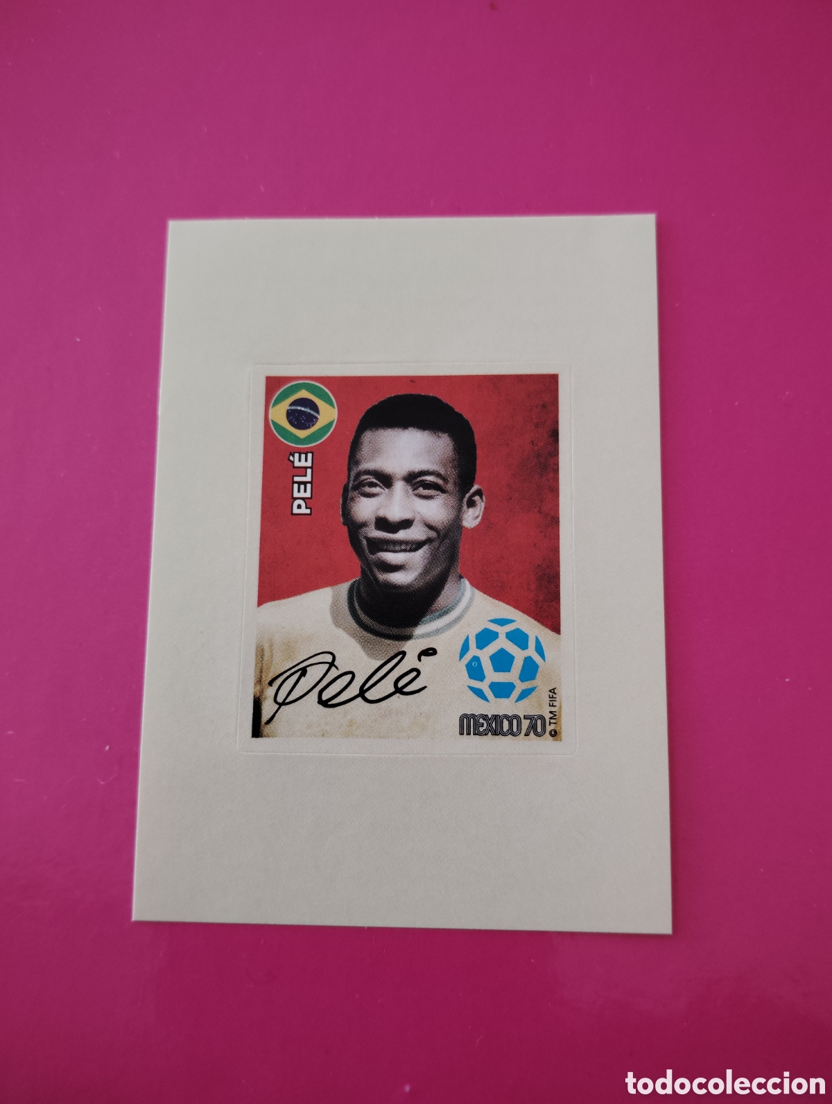 Cromos de f&uacute;tbol: FIFA WORLD CUP BRASIL PELE - Foto 1
