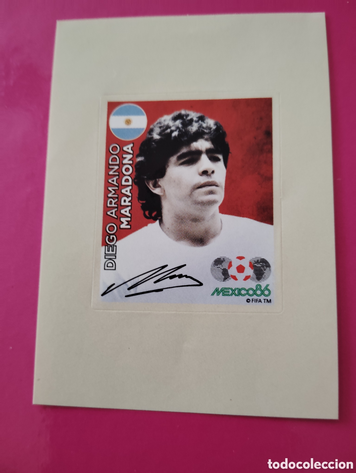 Cromos de f&uacute;tbol: FIFA WORLD CUP BRASIL MARADONA - Foto 1
