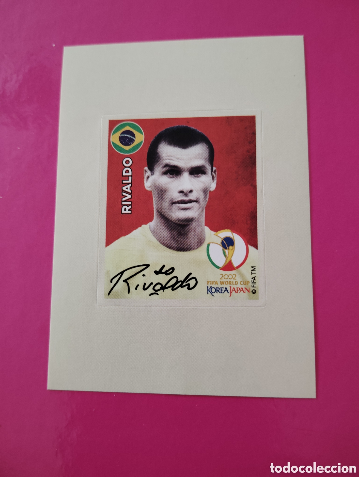 Cromos de f&uacute;tbol: FIFA WORLD CUP BRASIL RIVALDO - Foto 1