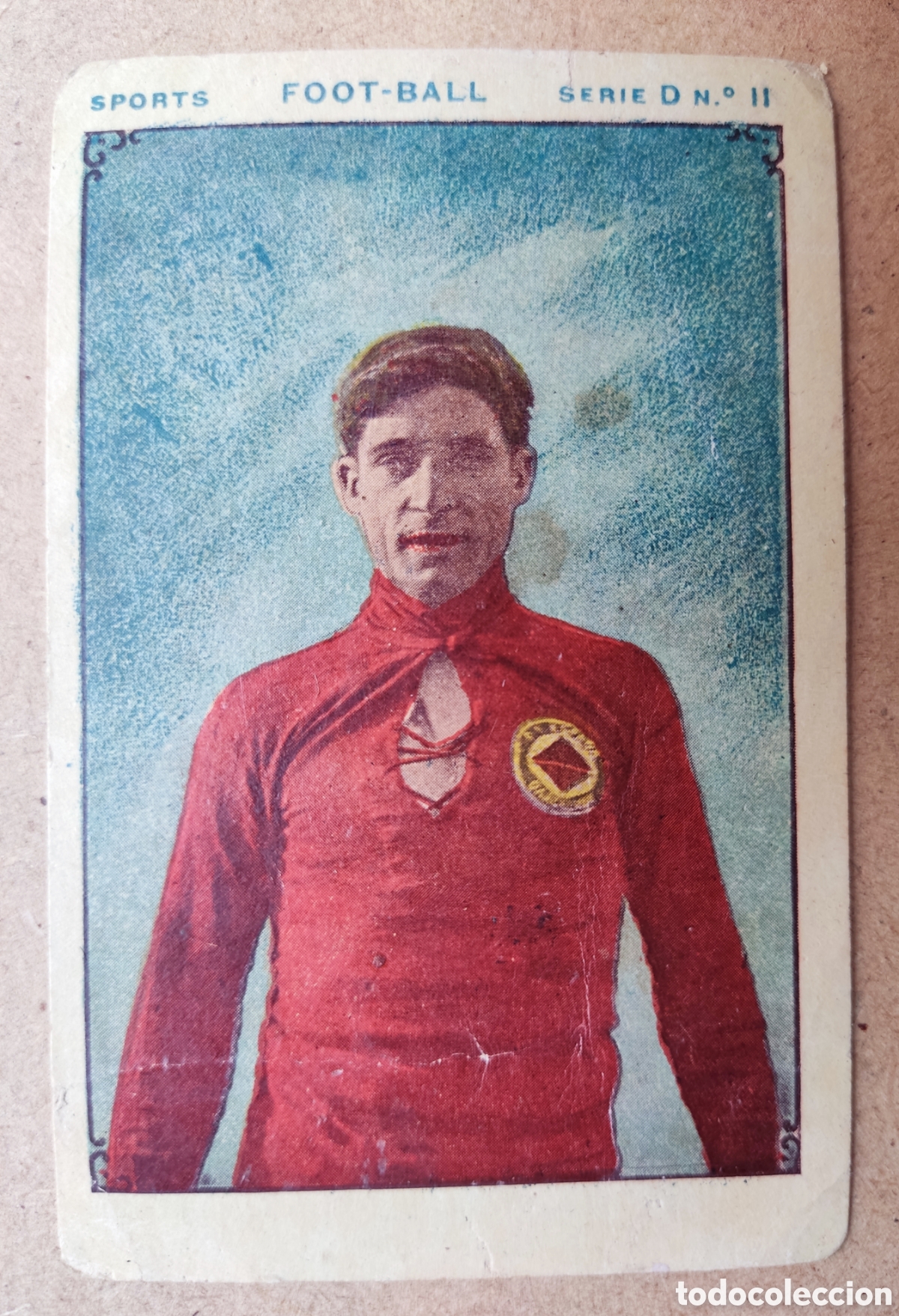 Cromos de f&uacute;tbol: CROMO F&Uacute;TBOL FUTBOLISTA VIDAL F. C. ESPA&Ntilde;A PUBLICIDAD CHOCOLATES JUNCOSA C. 1920