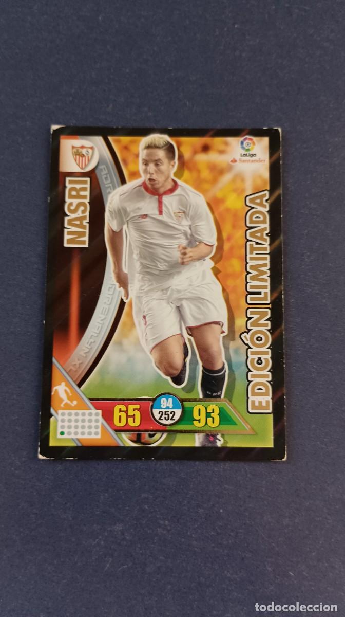Cromos de f&uacute;tbol: NASRI EDICION LIMITADA 16-17 - Foto 1