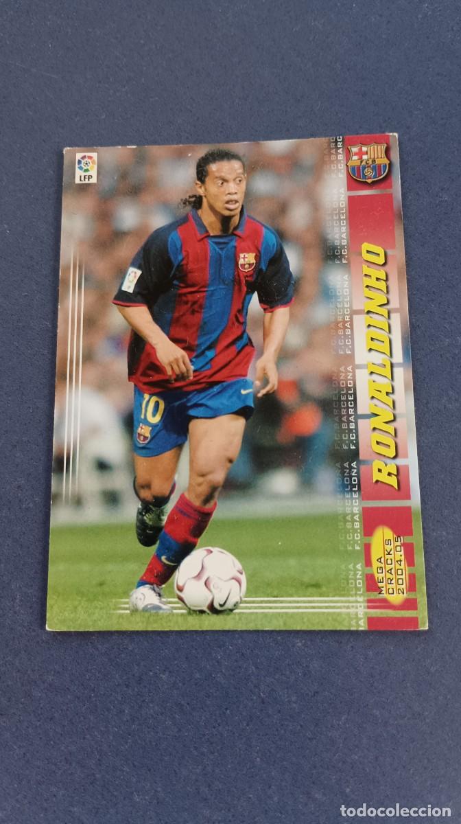 Cromos de f&uacute;tbol: RONALDINHO MEGA CRACKS PANINI 04-05 - Foto 1