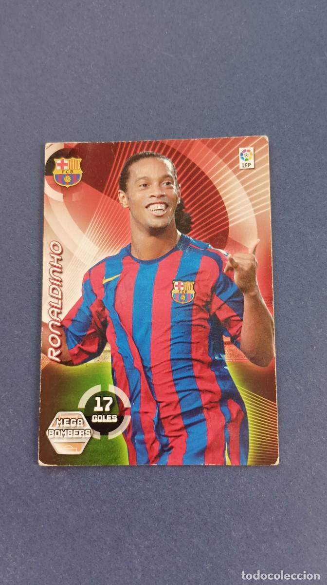 Cromos de f&uacute;tbol: RONALDINHO MEGA BOMBERS - Foto 1