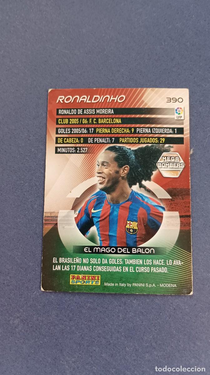Cromos de f&uacute;tbol: RONALDINHO MEGA BOMBERS - Foto 2