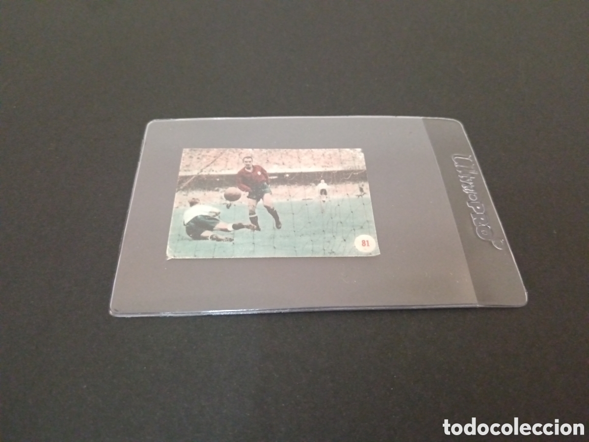 Cromos de f&uacute;tbol: CROMO N&Uacute;MERO 81 SIN PEGAR