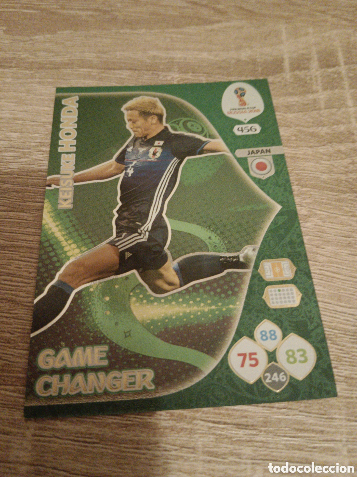 Cromos de F&uacute;tbol: Panini Adrenalyn mundial Rusia 2018 445 Honda Game changer
