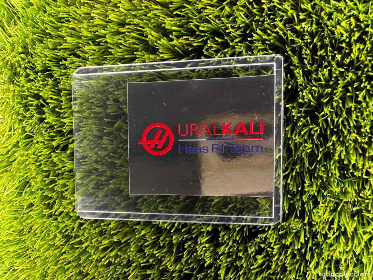 Cromos de F&uacute;tbol: N&ordm; 11 Logo Haas Especial Topps F&oacute;rmula 1 Stickers 2021
