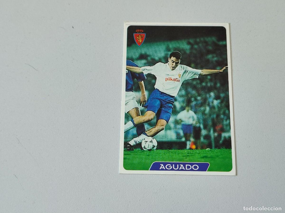 Football Stickers: LAS FICHAS DE LA LIGA MUNDICROMO 95 96 AGUADO ZARAGOZA 115 S1