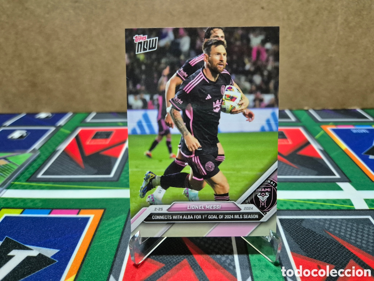 Cromos de f&uacute;tbol: Messi Topps Now Inter Miami - Foto 1