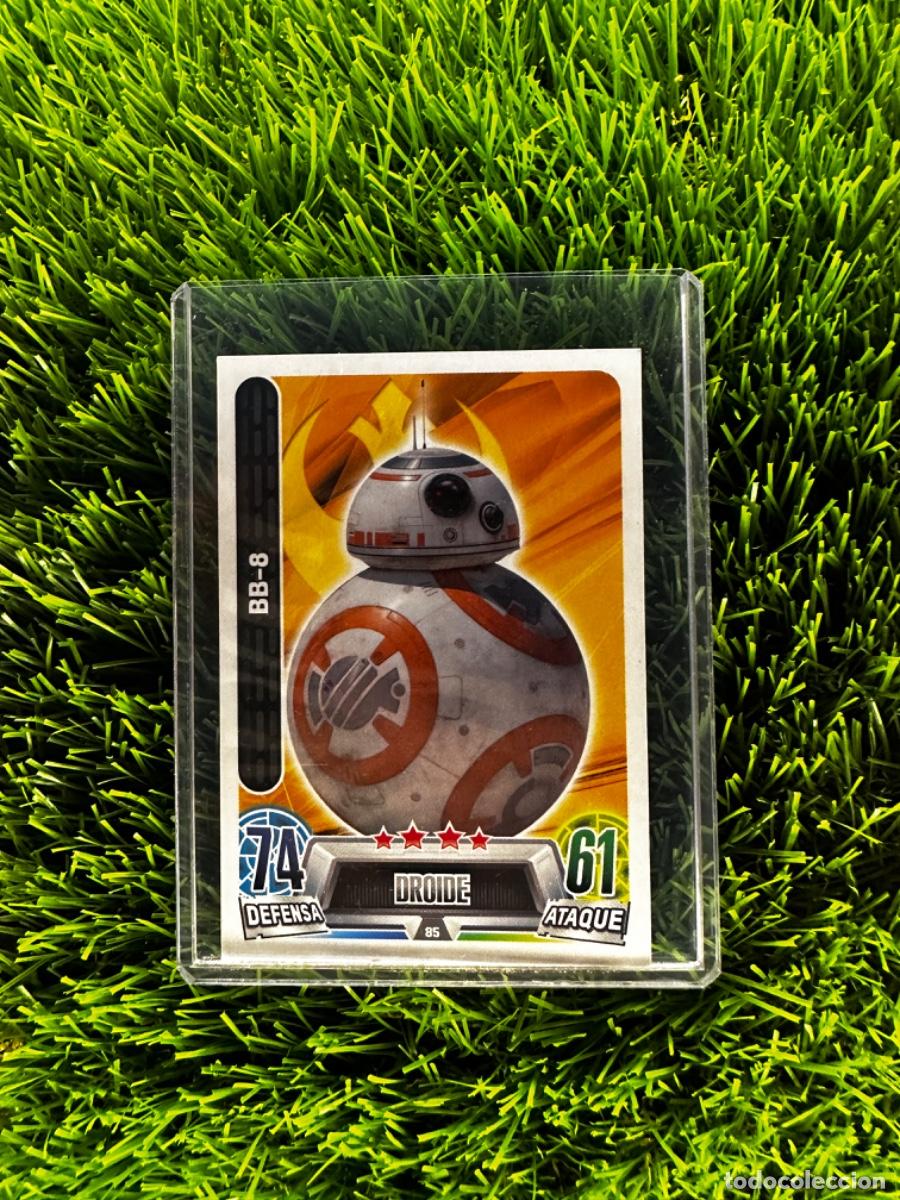 Cromos de f&uacute;tbol: N&ordm; 85 BB-8 Droide Topps Star Wars Force Attax Carrefour 2016