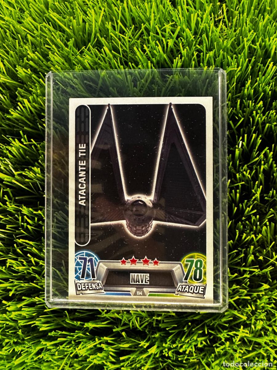 Cromos de f&uacute;tbol: N&ordm; 114 Atacante TIE Nave Topps Star Wars Force Attax Carrefour 2016